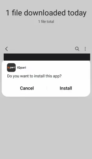 Install the apk file and unzip it, then finish installing the app itself.